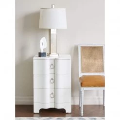 Bungalow 5 - Bardot 3-Drawer Side Table In White
