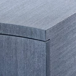 Bungalow 5 - Bardot 3-Drawer Side Table In Navy Blue