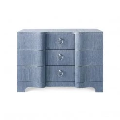 Bungalow 5 - Bardot Large 3-Drawer In Navy Blue