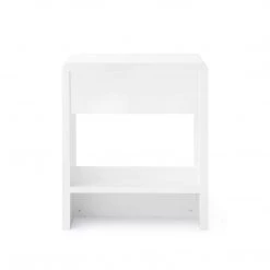 Bungalow 5 - Benjamin 1-Drawer Side Table In White