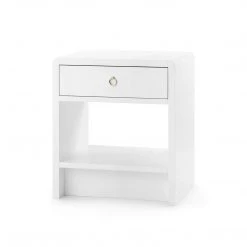 Bungalow 5 - Benjamin 1-Drawer Side Table In White