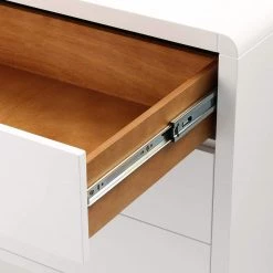 Bungalow 5 - Bryant 3-Drawer Side Table In White