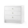 Bungalow 5 - Bryant 3-Drawer Side Table In White