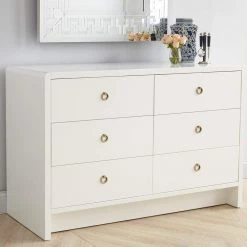 Bungalow 5 - Bryant Extra Large 6-Drawer In White