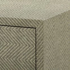 Bungalow 5 - Brittany Large 3-Drawer In Gray Tweed
