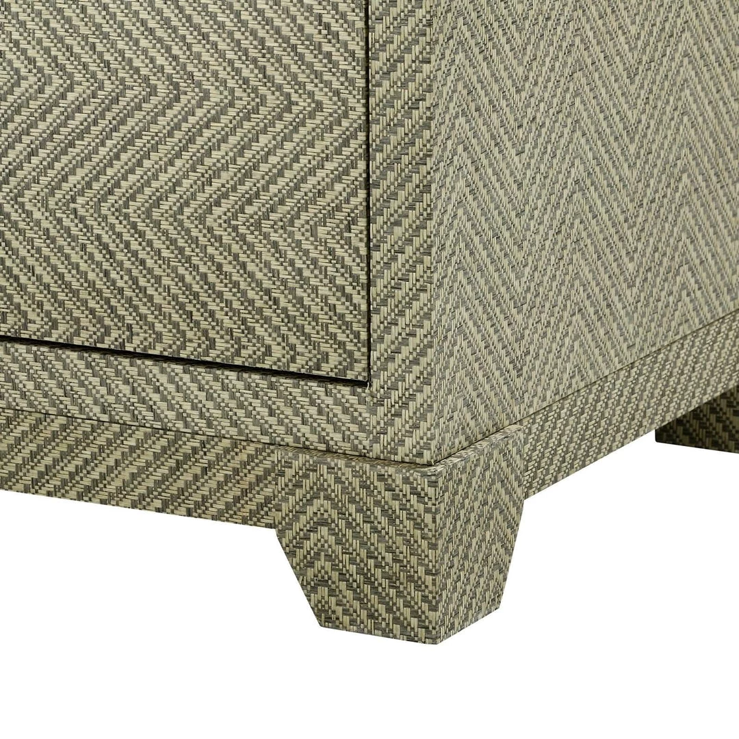 Bungalow 5 - Brittany Large 3-Drawer In Gray Tweed
