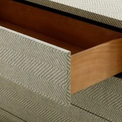 Bungalow 5 - Brittany Large 3-Drawer In Gray Tweed