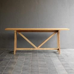 Organic Restoration Teak French Farm Console