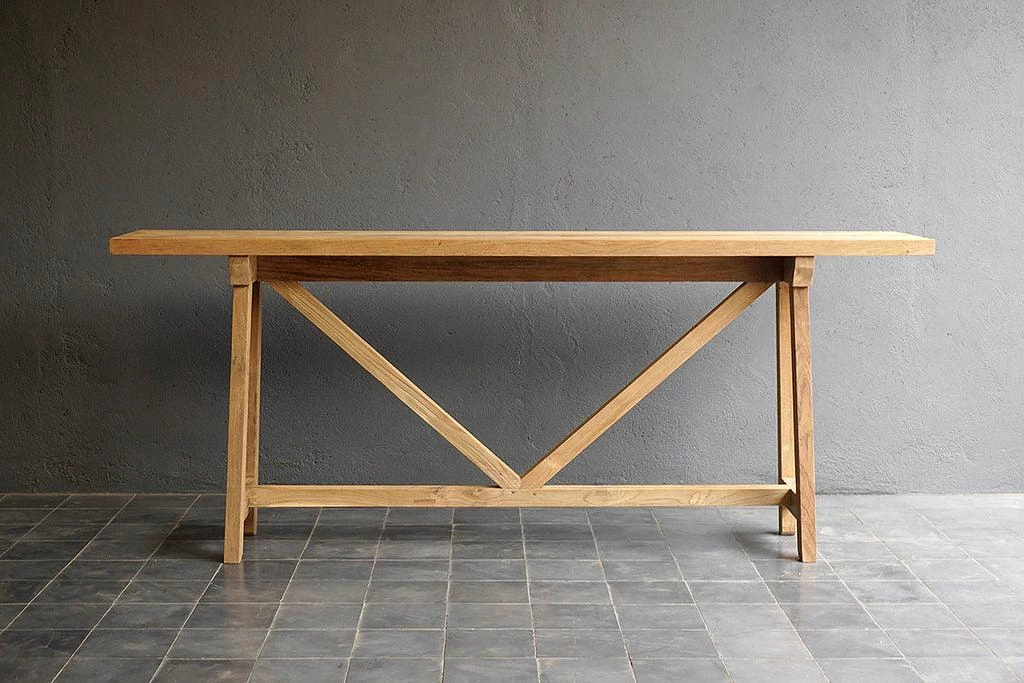 Organic Restoration Teak French Farm Console