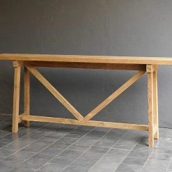 Organic Restoration Teak French Farm Console