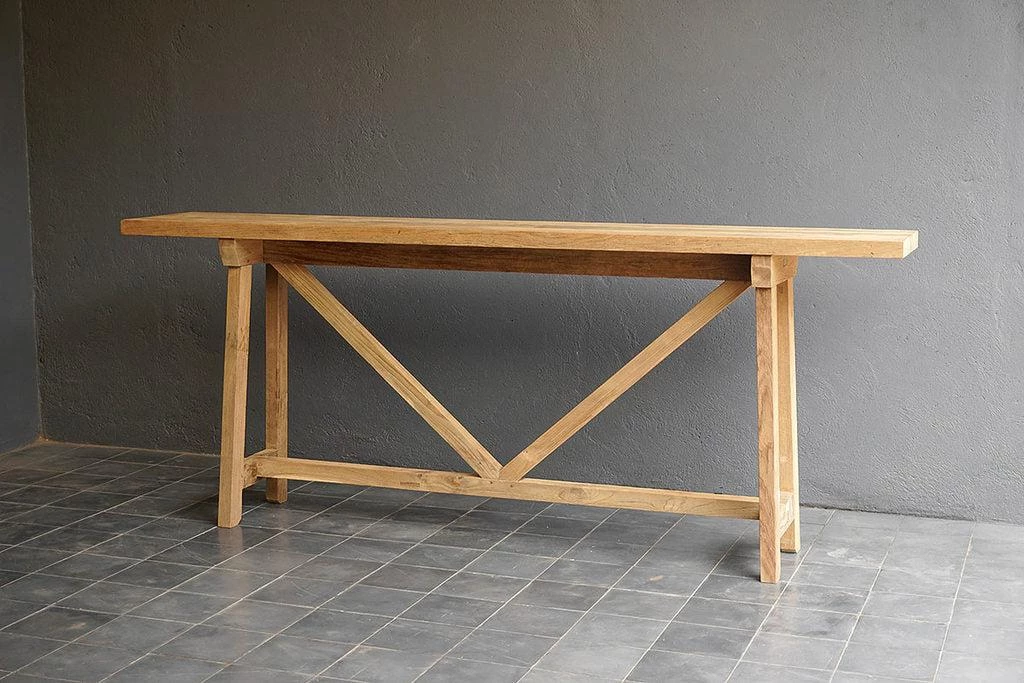 Organic Restoration Teak French Farm Console