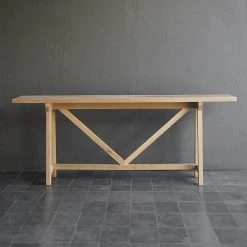 Organic Restoration Oak French Farm Console