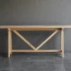 Organic Restoration Oak French Farm Console