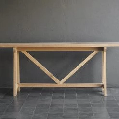 Organic Restoration Oak French Farm Console