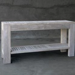 Organic Restoration Reclaimed Teak Outdoor Console