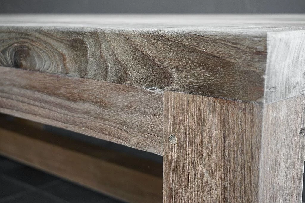 Organic Restoration Reclaimed Teak Outdoor Cocktail Table Furniture