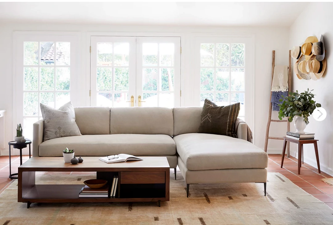 Essentials Cisco Brothers Benedict 2PC Sectional