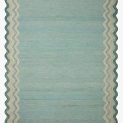 Loloi Rugs Justina Blakeney Buena Onda Rug Collection - BUE-01 Aqua/Ocean