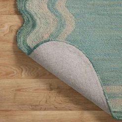 Loloi Rugs Justina Blakeney Buena Onda Rug Collection - BUE-01 Aqua/Ocean
