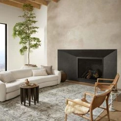 Loloi Rugs Bonney Rugs By Loloi - BNY-02 - Moss/Stone