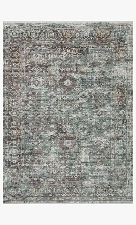 Loloi Rugs Bonney Rugs By Loloi - BNY-05 - Slate/Teal