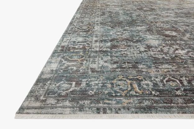 Loloi Rugs Bonney Rugs By Loloi - BNY-05 - Slate/Teal