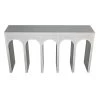 Noir Furniture Bridge Console, White Wash Consoles