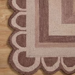 Loloi Rugs Justina Blakeney Buena Onda Rug Collection - BUE-02 Clay/Blush