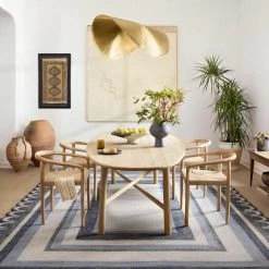 Loloi Rugs Justina Blakeney Buena Onda Rug Collection - BUE-02 Denim/Charcoal