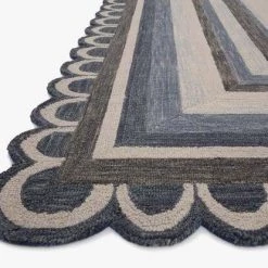 Loloi Rugs Justina Blakeney Buena Onda Rug Collection - BUE-02 Denim/Charcoal