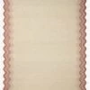 Loloi Rugs Justina Blakeney Buena Onda Rug Collection - BUE-01 Ivory/Rose