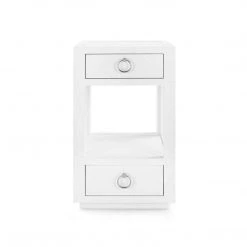 Bungalow 5 - Camilla 2-Drawer Side Table In White