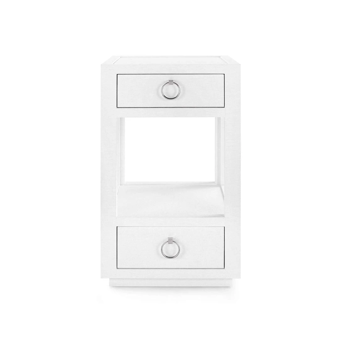 Bungalow 5 - Camilla 2-Drawer Side Table In White