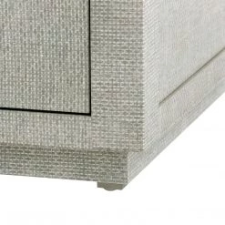 Bungalow 5 - Camilla 2-Drawer Side Table In Moss Gray Tweed