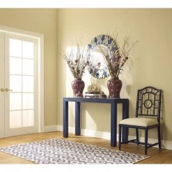 Bungalow 5 - Chloe Side Chair In Navy Blue