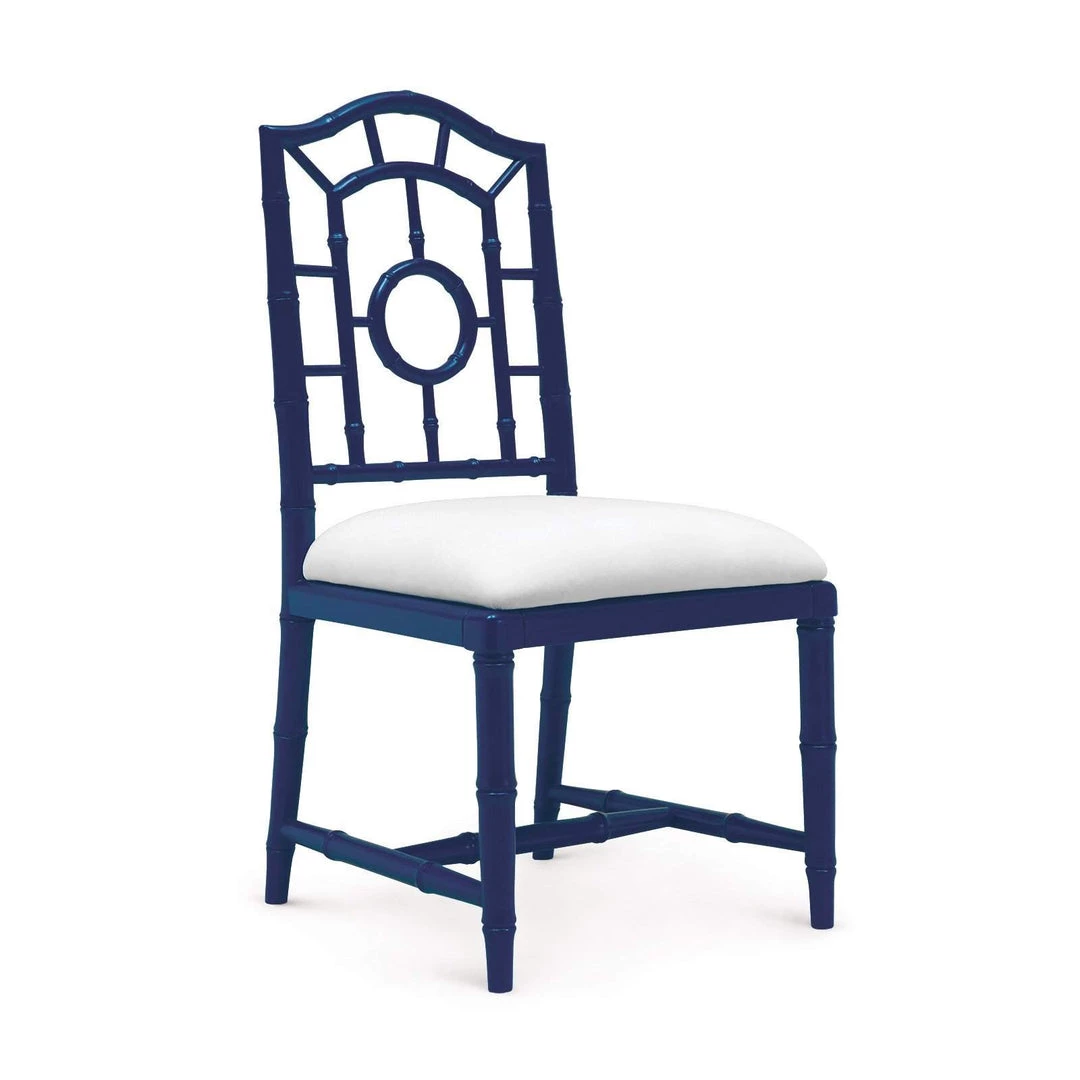 Bungalow 5 - Chloe Side Chair In Navy Blue