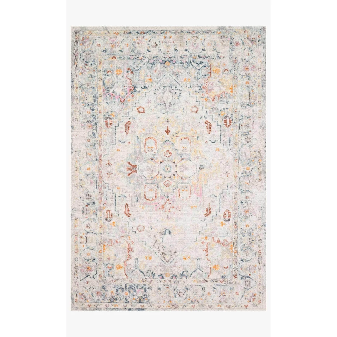 Loloi Rugs Clara Rugs By Loloi - Lt Grey / Multi