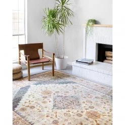 Loloi Rugs Clara Rugs By Loloi - Pebble / Fiesta