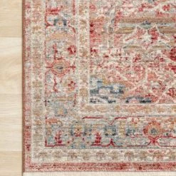 Loloi Rugs Claire Rugs By Loloi - CLE-01 Red/Ivory