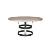 CFC Furniture Basket Dining Table (72"), RL Top With Steel Base