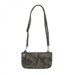 Joy Accessories Camo Mini Crossbody Wristlet Clutch
