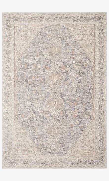 Loloi Rugs Joanna Gaines Carlisle Rug Collection - CAR-03 Blue/Ivory