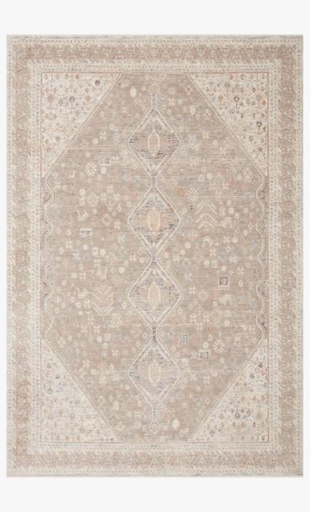 Loloi Rugs Joanna Gaines Carlisle Rug Collection - CAR-03 Taupe/Ivory