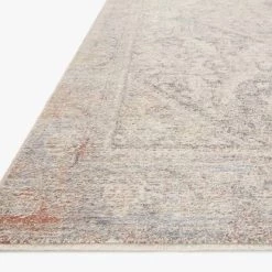 Loloi Rugs Joanna Gaines Carlisle Rug Collection - CAR-04 Slate/Ivory