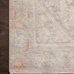 Loloi Rugs Joanna Gaines Carlisle Rug Collection - CAR-04 Slate/Ivory