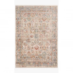 Loloi Rugs Claire Rugs By Loloi - CLE-02 Ivory/Ocean