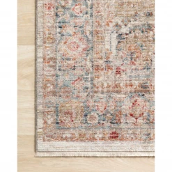 Loloi Rugs Claire Rugs By Loloi - CLE-02 Ivory/Ocean