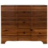 Noir Furniture Claudie Chest, Dark Walnut Dressers