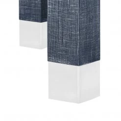 Bungalow 5 - Dakota Round Coffee Table In Navy Blue