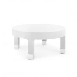 Bungalow 5 - Dakota Round Coffee Table In White